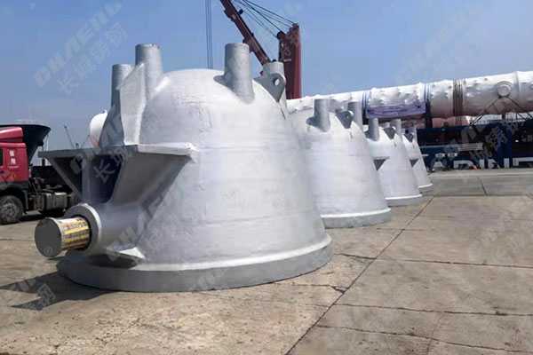 6件渣罐發(fā)貨為長(zhǎng)城鑄鋼海外市場(chǎng)再添風(fēng)采！