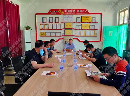 長(zhǎng)城鑄鋼與客戶攜手同行，共創(chuàng)美好未來！