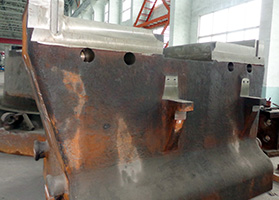 長城鑄鋼132噸大型砧座順利發(fā)貨